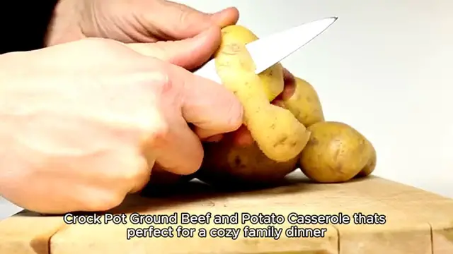 Video thumbnail for Crock Pot Ground Beef And Potato Casserole