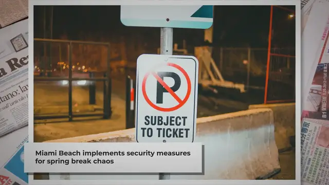 'Video thumbnail for Miami Beach is breaking up with spring break or at least trying to'