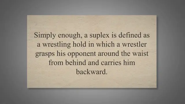 Video thumbnail for Gary Albright - Master of Suplex