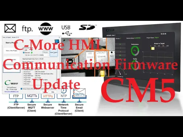 Video thumbnail for C-More CM5 Communication Firmware Update