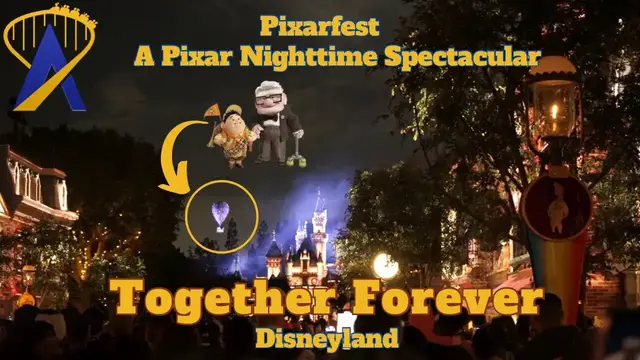 Video thumbnail for Together Forever – A Pixar Nighttime Spectacular