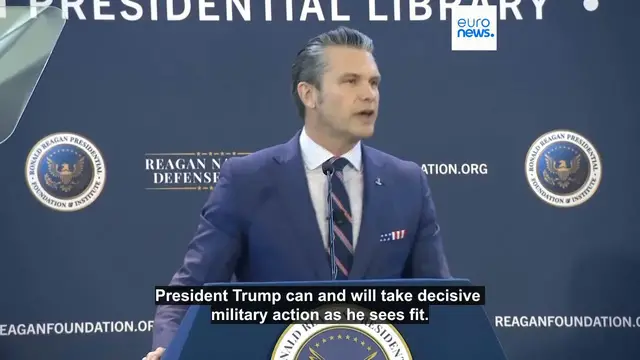 Video thumbnail for Hegseth defends deadly strikes on alleged cartel boats in the Caribbean