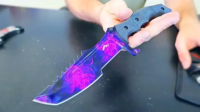 Video thumbnail for Biggest Knife Unboxing Ever - CSGO Knives in Real Life & more