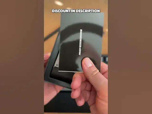 'Video thumbnail for Unboxing the @PROOFWallets "The Apex" Minimalist wallet!'