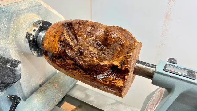 Video thumbnail for Turning a GIANT Burl into a BEAUTIFUL Urn | WOODTURNING