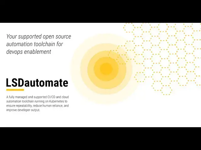 Video thumbnail for Here's a demo of LSDautomate, a fully managed open source automation toolchain for DevOps enablement