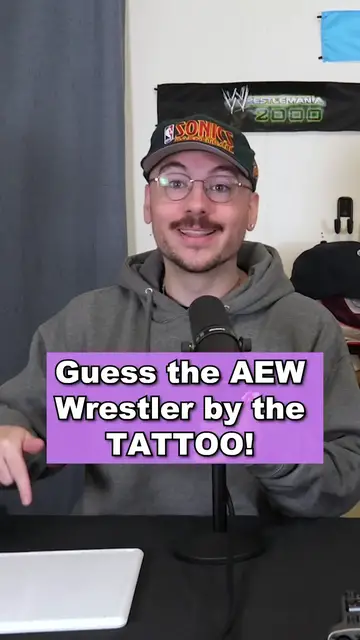 Video thumbnail for GUESS THE AEW TATTOOS