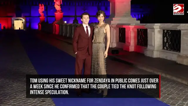 Video thumbnail for Tom Holland's cute nickname for Zendaya revealed