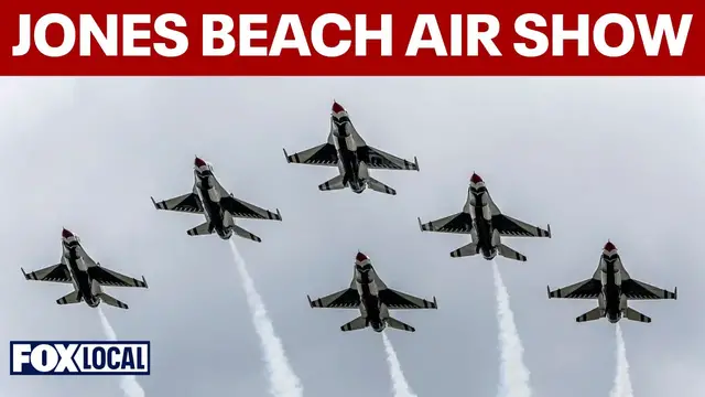Video thumbnail for Jones Beach Air Show celebrates America 250