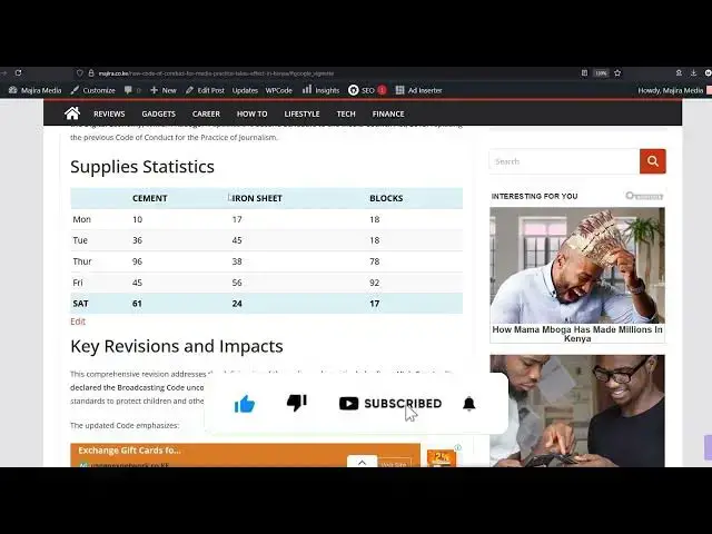 'Video thumbnail for How To Delete Or Remove Tables In WordPress Posts'