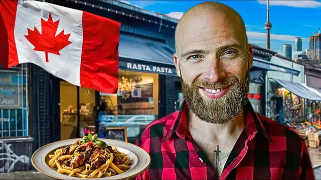 'Video thumbnail for Toronto Kensington Market Food Tour!! Must Eat In Canada's Coolest Neighborhood!!'