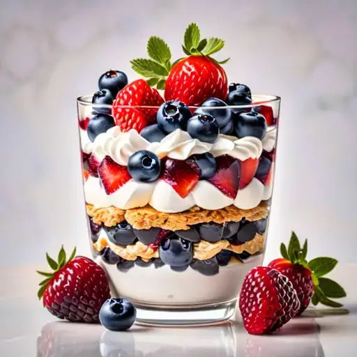 Video thumbnail for Greek Yogurt and Berry Parfait