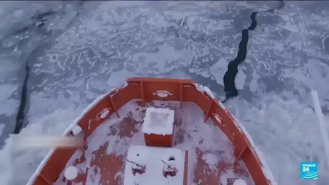 Video thumbnail for South Korea tests Arctic route with a first container shipped to Europe