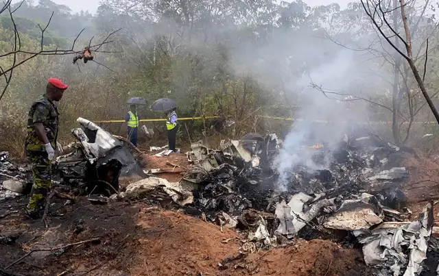 'Video thumbnail for Kenyan plane crash kills 10 tourists and pilot'