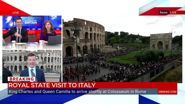 Video thumbnail for WATCH: Tom and Emily react to Welsh Guard's choice of song for King's arrival