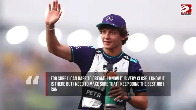 Video thumbnail for Kimi Antonelli can 'dare to dream' of F1 title glory