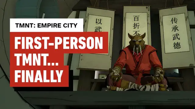 Video thumbnail for TMNT: Empire City Shows How Perfect the Ninja Turtles Might Be for VR