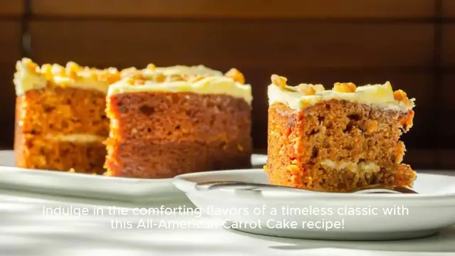 Video thumbnail for All-American Carrot Cake