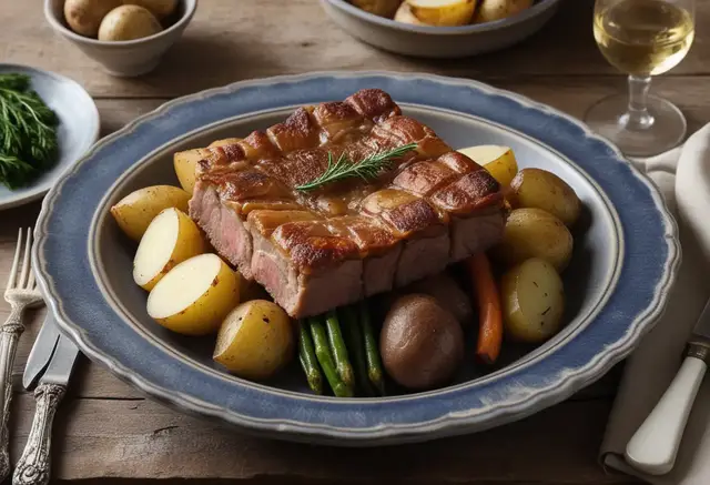 Video thumbnail for Baeckeoffe (French-Inspired Dish)