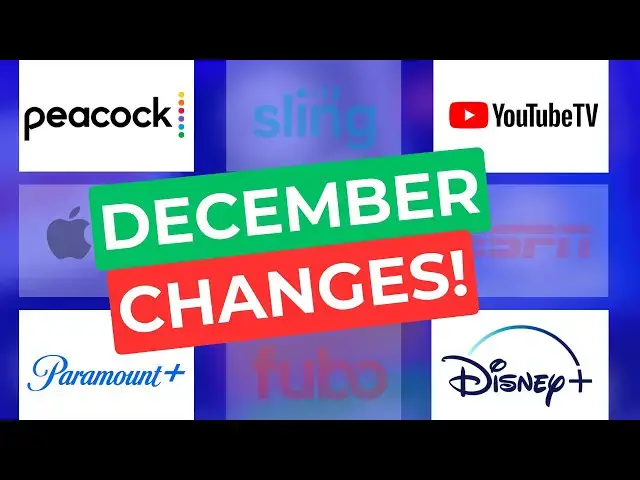 Video thumbnail for Big Streaming TV Changes for December 2025!
