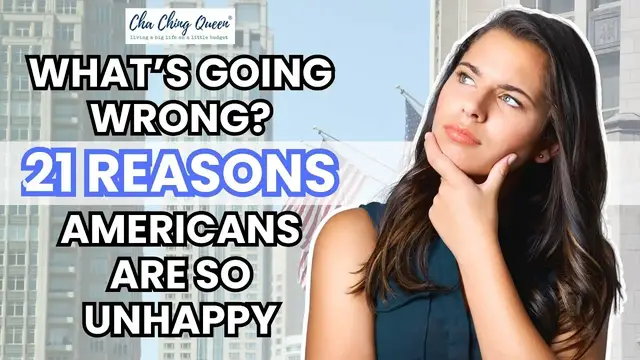 'Video thumbnail for 21 Reasons Americans Are so Unhappy'