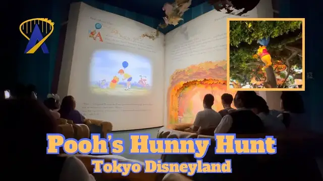 'Video thumbnail for Pooh's Hunny Hunt from Tokyo Disneyland'