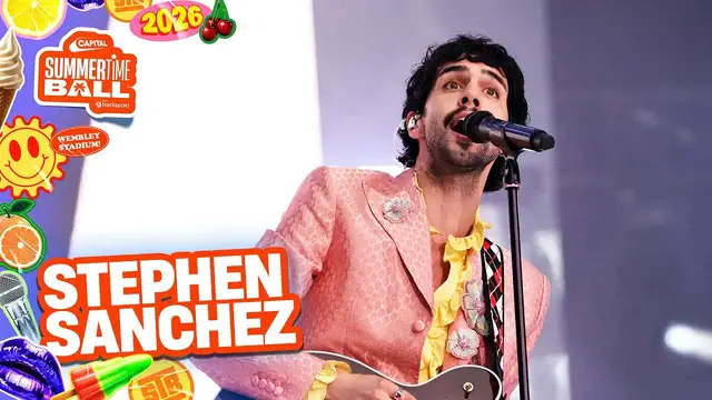 Video thumbnail for Stephen Sanchez - Be More (Live at Capital's Summertime Ball 2026) | Capital