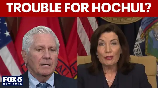 Video thumbnail for Hochul's lead over Blakeman narrows in latest poll