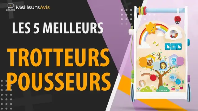 Video thumbnail for ⭐️ MEILLEUR TROTTEUR POUSSEUR - Avis & Guide d'achat (Comparatif 2022)