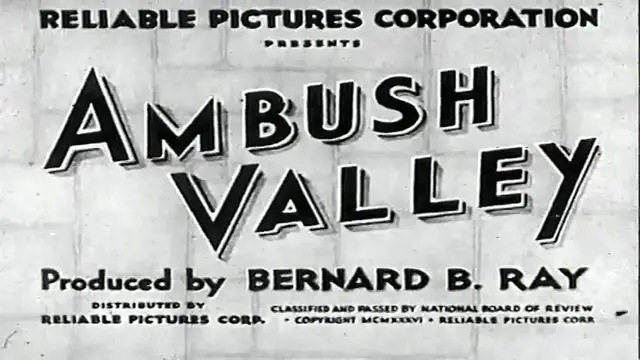 Video thumbnail for Ambush Valley (1936)