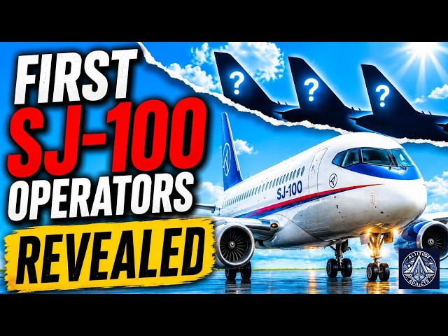 Video thumbnail for Russia Finally Reveals the First Airlines to Receive the SJ-100