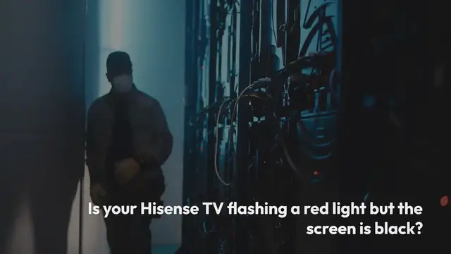 Video thumbnail for Hisense TV Black Screen Red Light Flashing-Detailed Guide