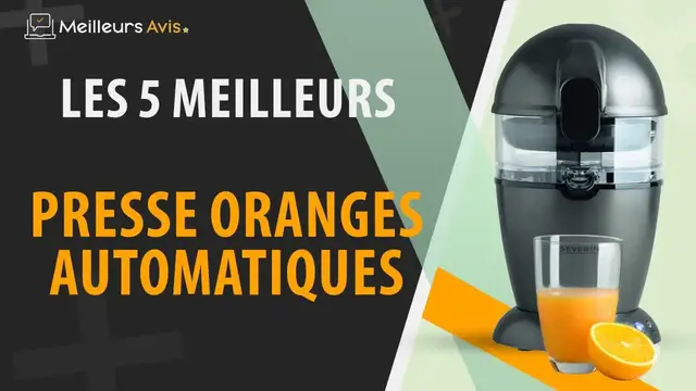 Video thumbnail for ⭐️ MEILLEUR PRESSE ORANGE AUTOMATIQUE - Avis & Guide d'achat (Comparatif 2023)