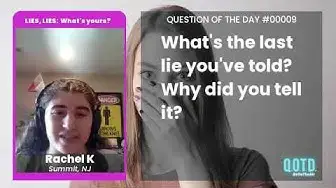 Video thumbnail for Rachel fudged the date of a friend emergency to miss class. Hope it's all okay!