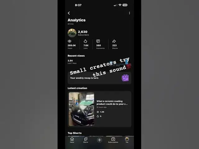 Video thumbnail for Try this audio 🎧