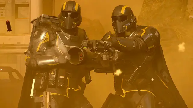 'Video thumbnail for Helldivers 2 - Official 'Bring The Boom' Xbox Pre-Order Trailer'