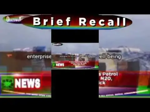 Video thumbnail for Brief Recall @8pm 25 11