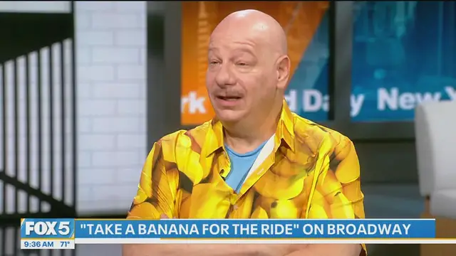 'Video thumbnail for 'Take a banana for the ride': Jeff Ross making Broadway debut'