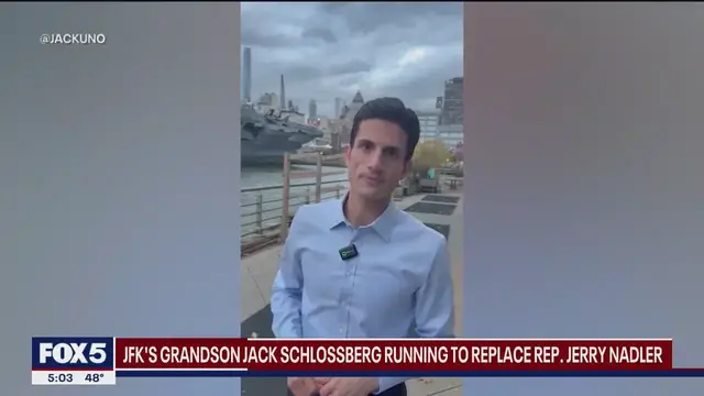 Video thumbnail for JFK's grandson Jack Schlossberg running for Congress
