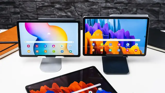 Video thumbnail for Vergleich: Samsung Galaxy Tab S7 vs. S6 Lite