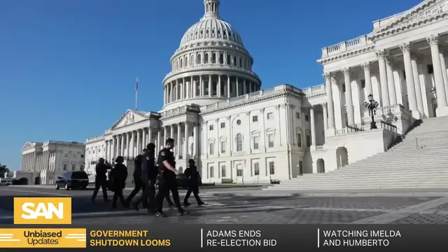 'Video thumbnail for Trump warns government shutdown likely if Democrats don't back down'