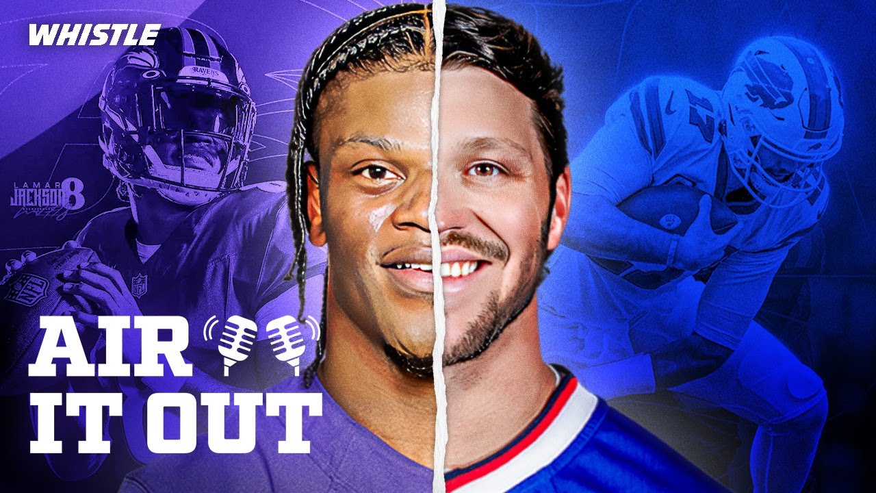 Video thumbnail for NFL MVP DEBATE: Lamar Jackson Or Josh Allen? "Winner Is The MVP"