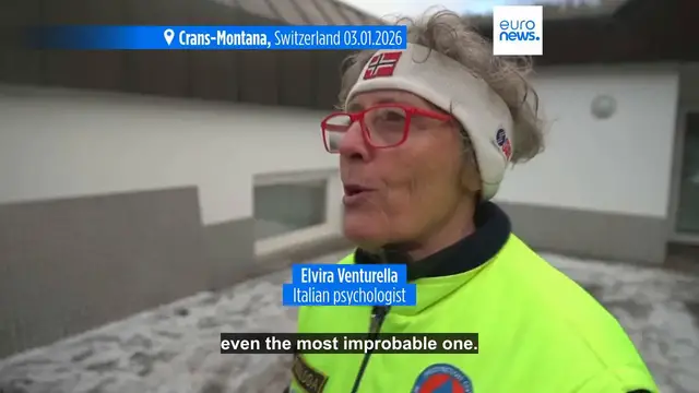 Video thumbnail for First four victims identified in Crans-Montana bar fire as families face agonising wait