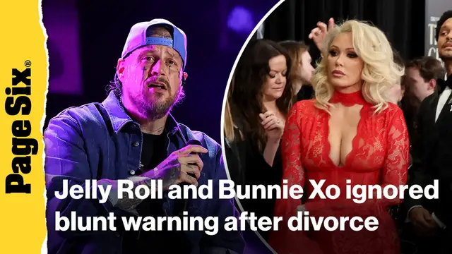 Video thumbnail for Jelly Roll and Bunnie Xo ignored blunt warning against having kids together after divorce