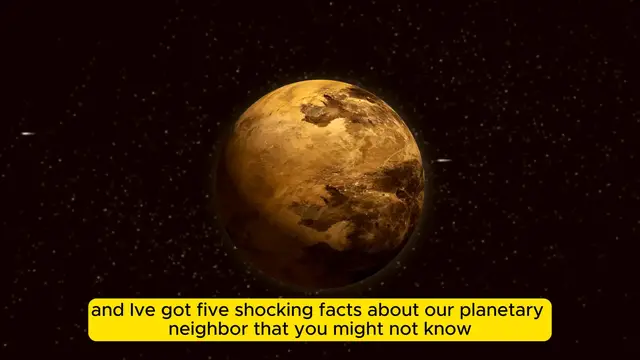 Video thumbnail for 5 Shocking Facts about the Planet Venus You Don't Know