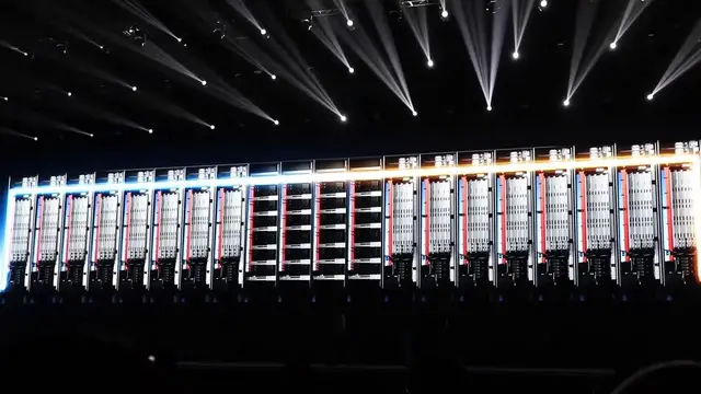 Video thumbnail for China: Huawei unveils new AI chips, computing systems at Shanghai conference.