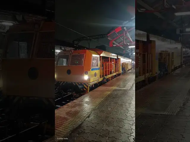 Video thumbnail for Indian Railways XCD-16W Heavy Track Maintenance Machine