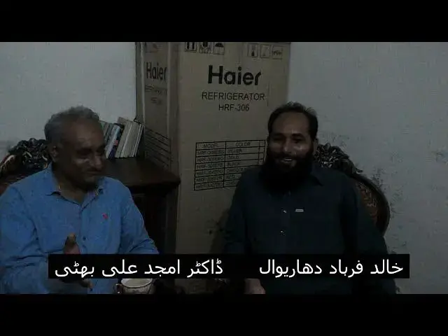 Video thumbnail for Interview Short Story Writer, Translator & Scholar Khalid Farhad Dhariwal | Part-1