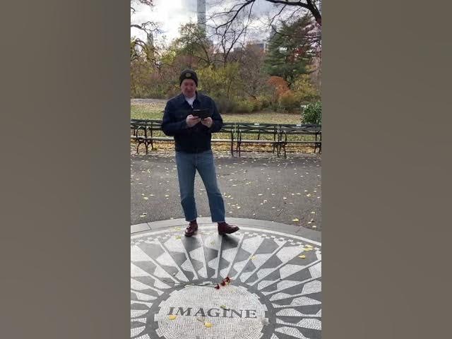 Video thumbnail for Adrian Lee Noon - Lennon ( Recorded In Central Park NYC )