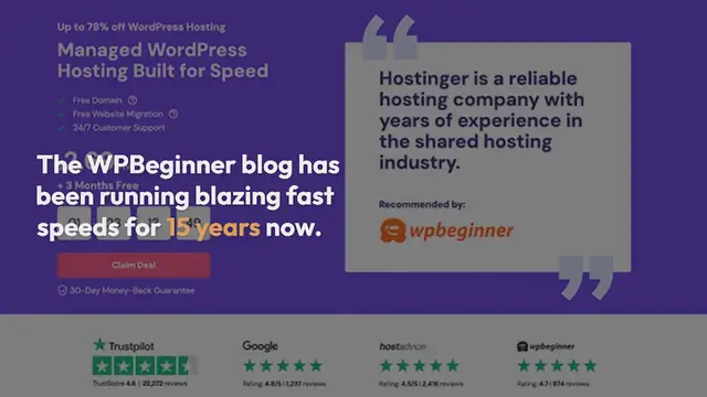 Video thumbnail for 8 Fastest WordPress Hosting in 2024 (Performance Tests)